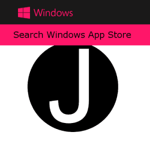 Search Windows App Store with Browser | Jimiz.net - Technology and Life