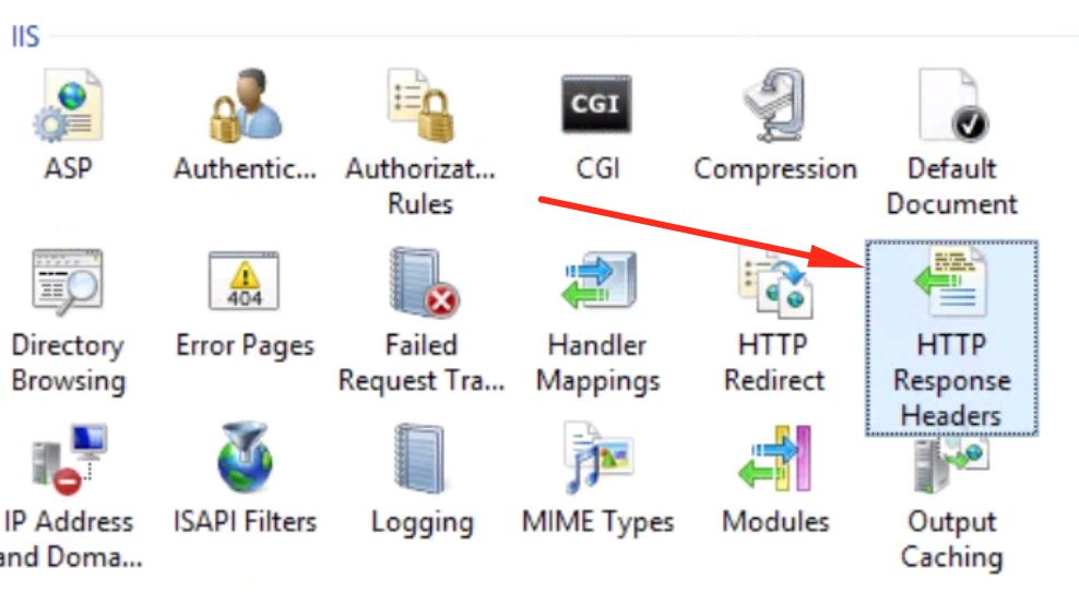 IIS Response Headers